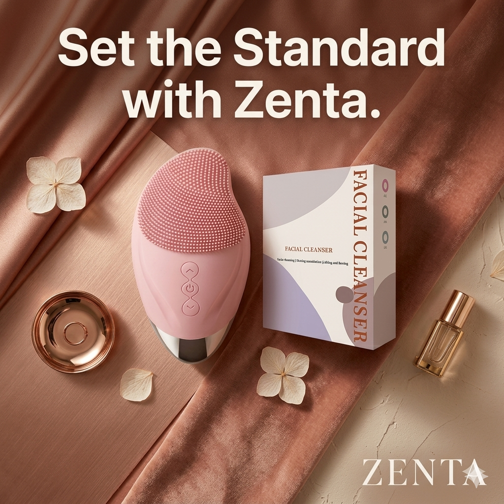 ZENTA Smooth Facial Cleansing Brush